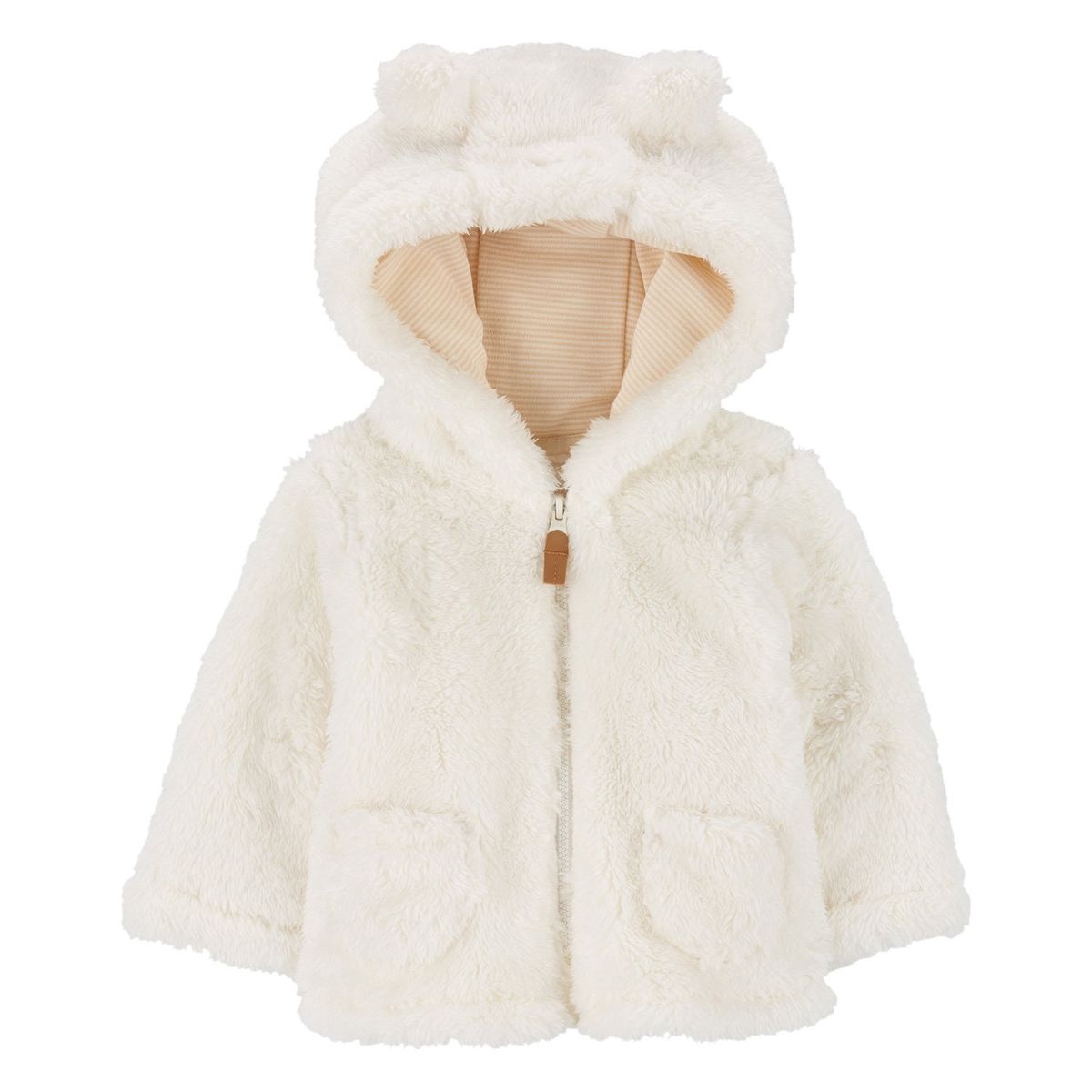 CARTER'S - Chaqueta Sherpa con Capucha Bebé Unisex Carter's