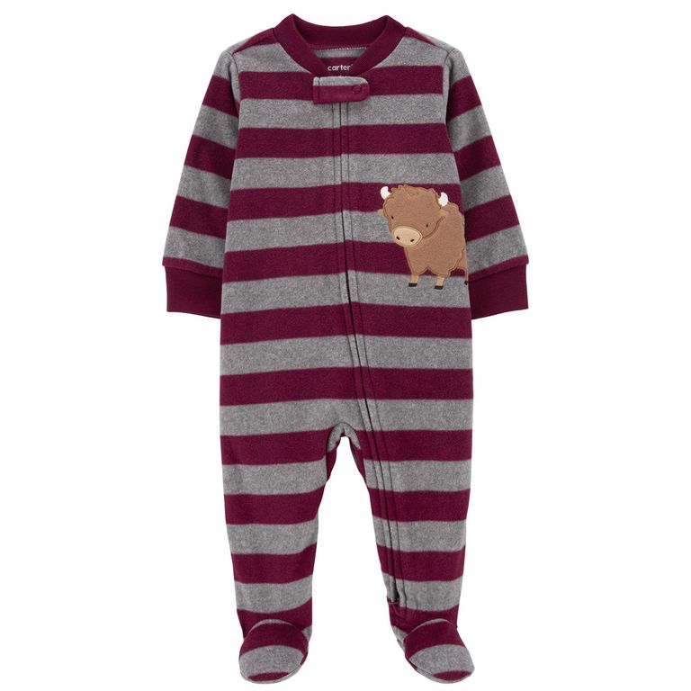 Pijama Polar Aplicación Bebé Niño