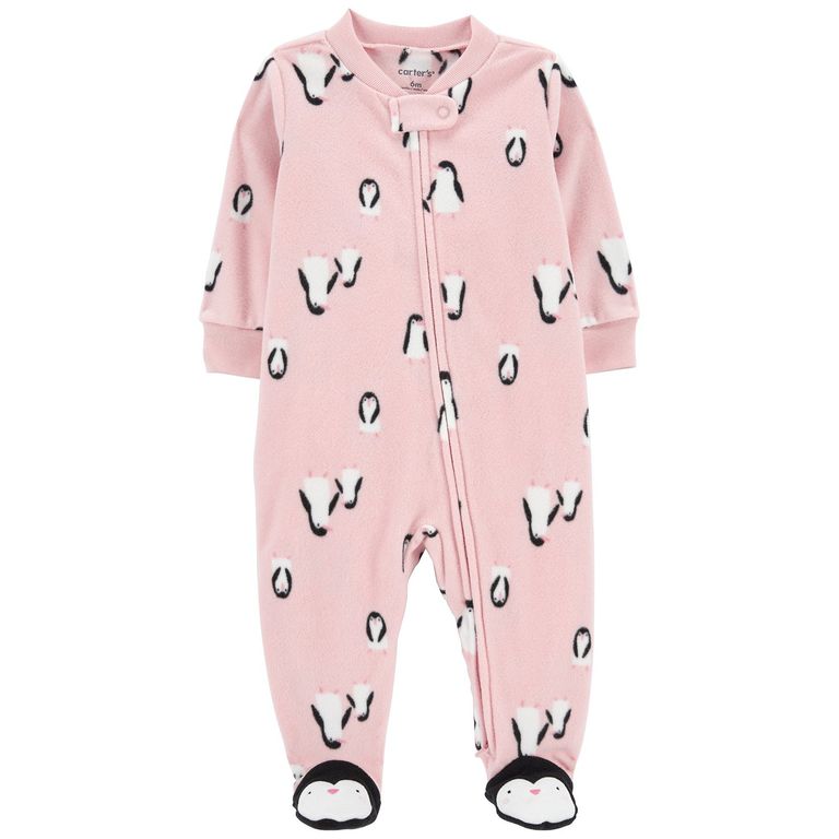 Pijama Polar Estampado Bebé Niña