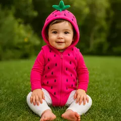 CARTER'S - Disfraz Halloween Frutilla Bebé Niña