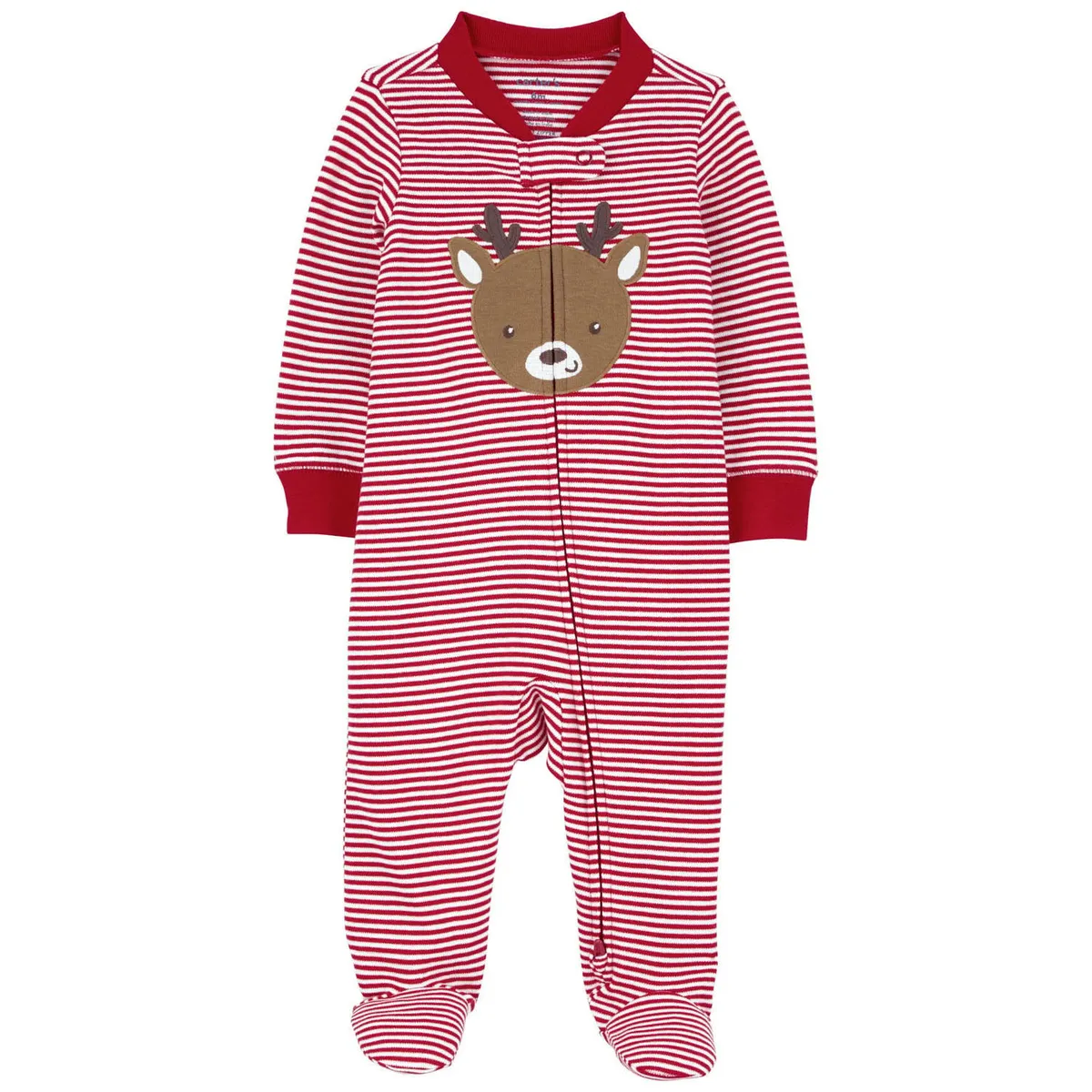 CARTER'S - Pijama de Algodón Navideño con Reno para Bebé Carter's