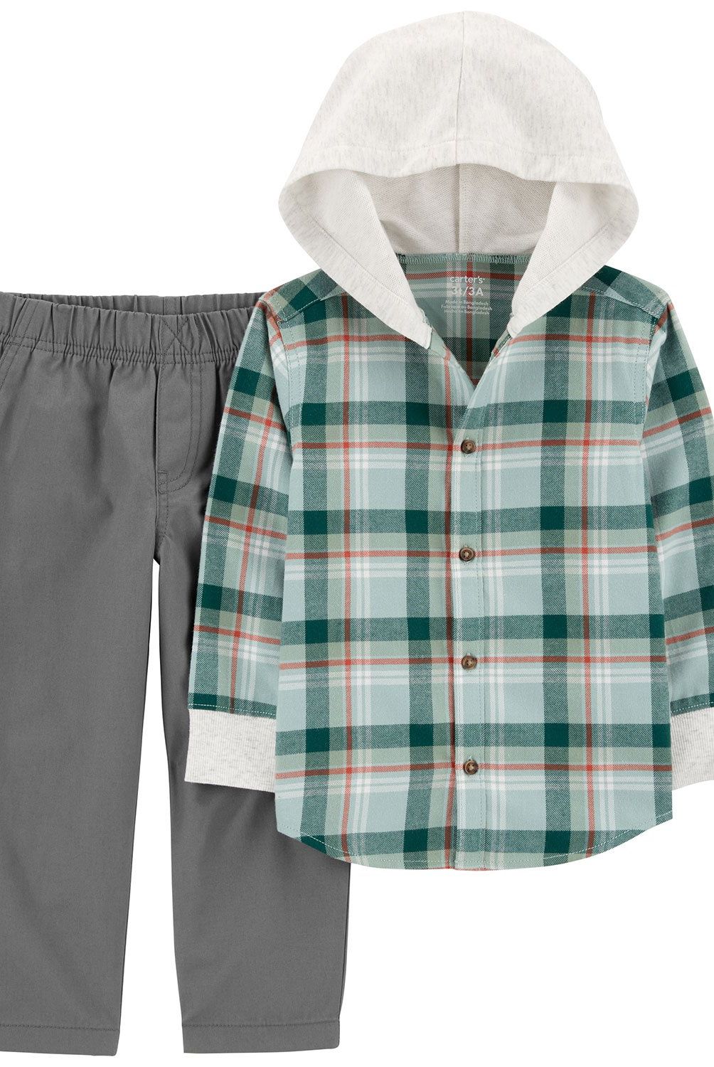 CARTER'S - Conjunto 2 Piezas Camisa y Pantalón Niño Carter's