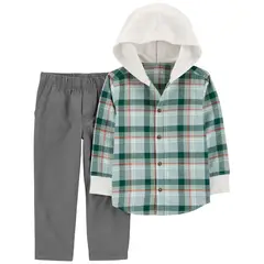 CARTER'S - Conjunto 2 Piezas Camisa y Pantalón Niño