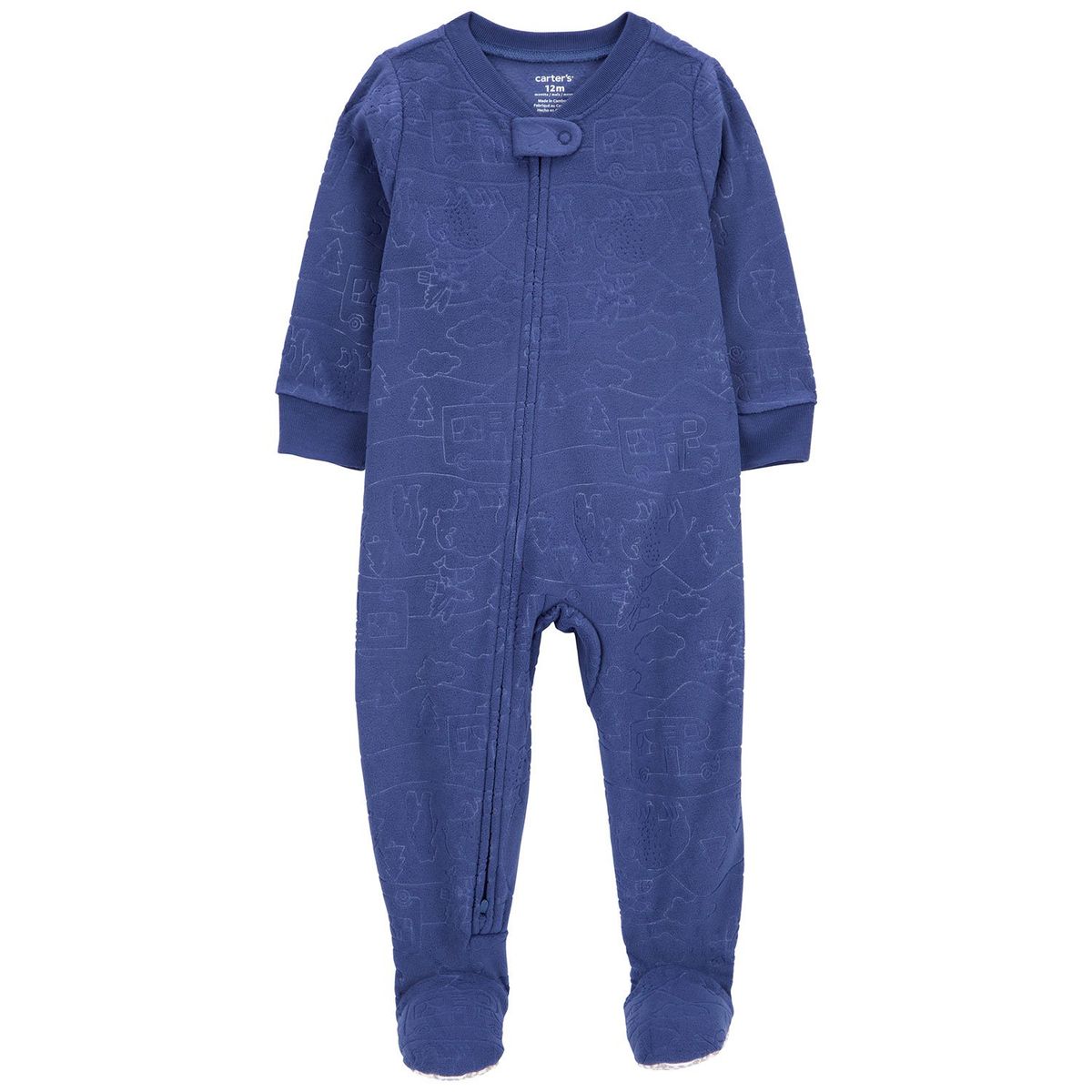 CARTER'S - Pijama Polar Estampado Bebé Niño Carter's