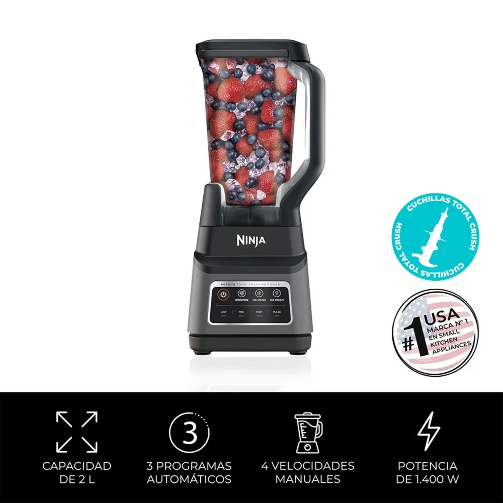 Ninja Licuadora Profesional Plus BN701 Negro, foto 4