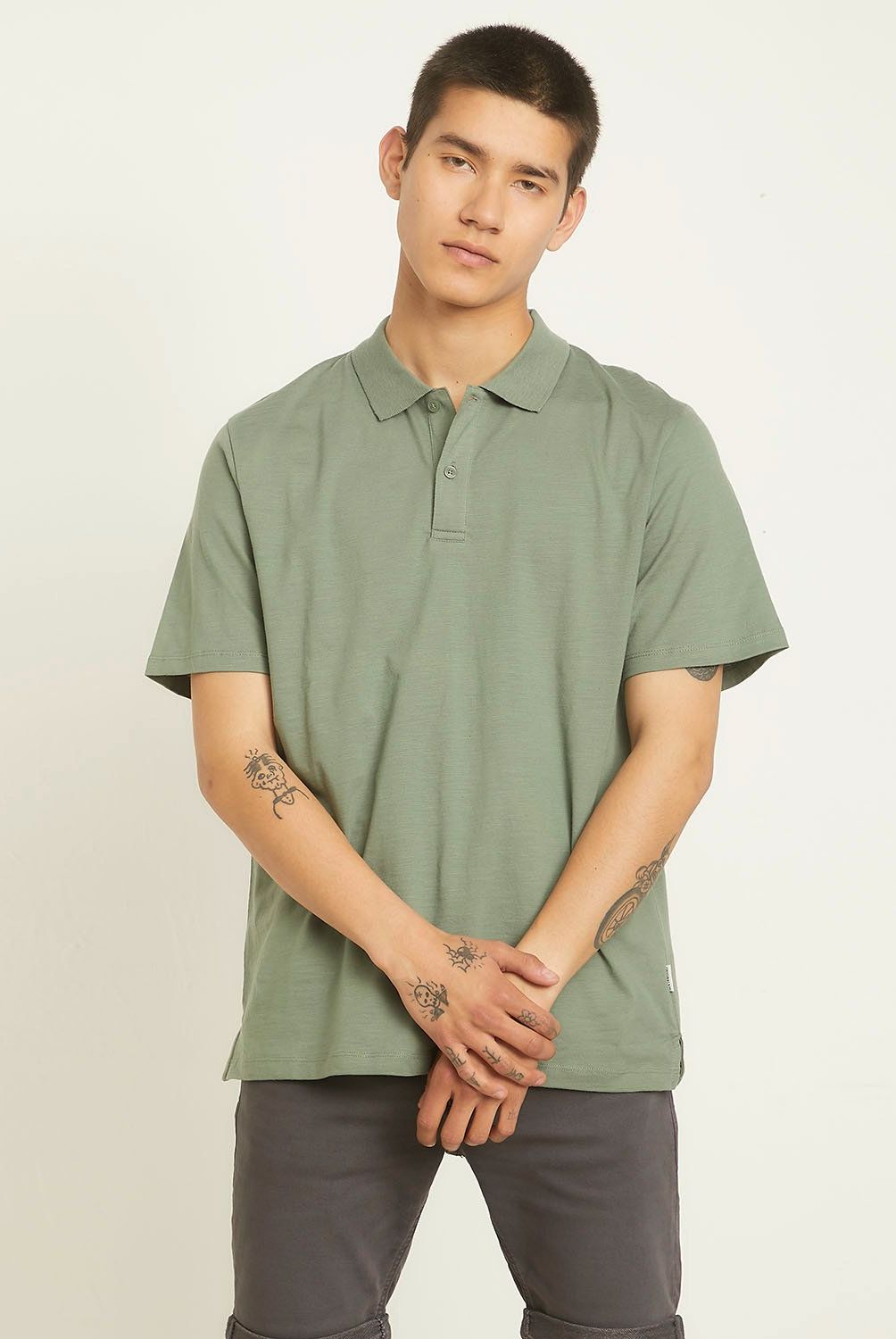JACK&JONES - Polera Polo Manga Corta Algodón Hombre Jack&Jones