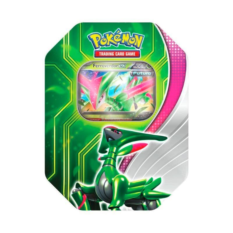 POKEMON - Tcg Cartas Pokemon Ferroverdor Paradox Clash Tin Español