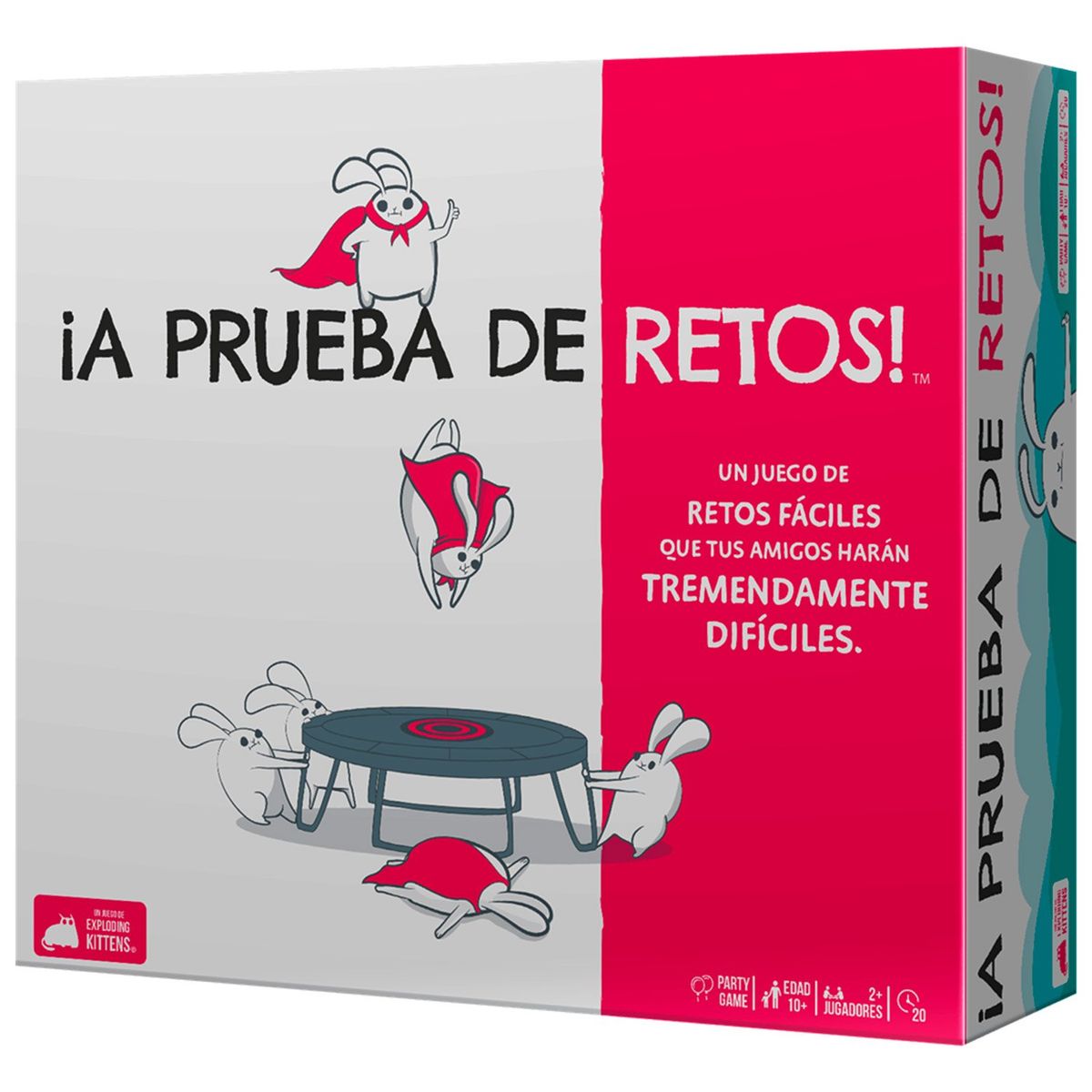 ASMODEE - Juego de Mesa A Prueba De Retos