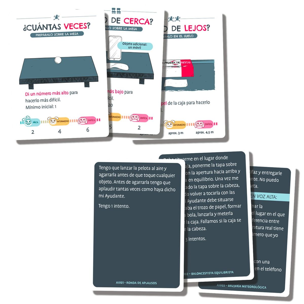 ASMODEE - Juego de Mesa A Prueba De Retos