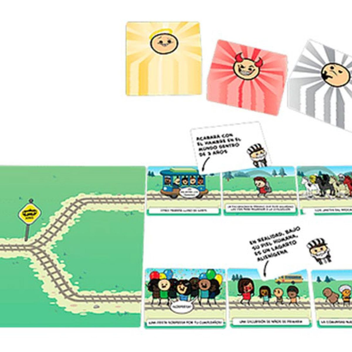 ASMODEE - Juego de Mesa Tranvia Mortal