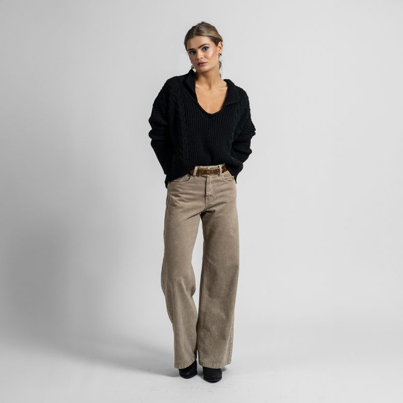 LOLITA POCKET - Jeans Josefa Beige Lolita Pocket