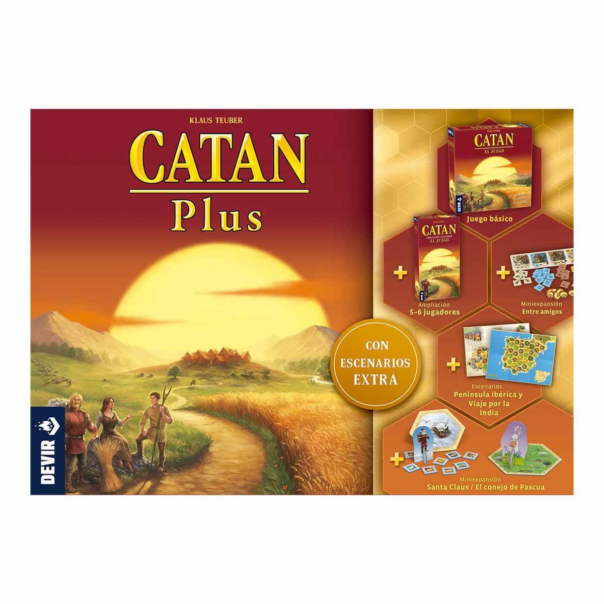 DEVIR - Juego de Mesa Catan Plus 2023