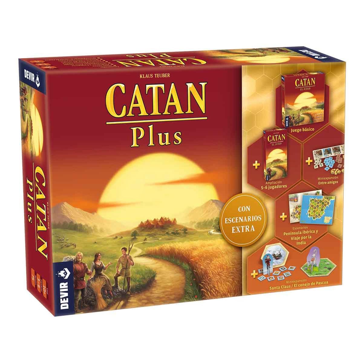 DEVIR - Juego de Mesa Catan Plus 2023