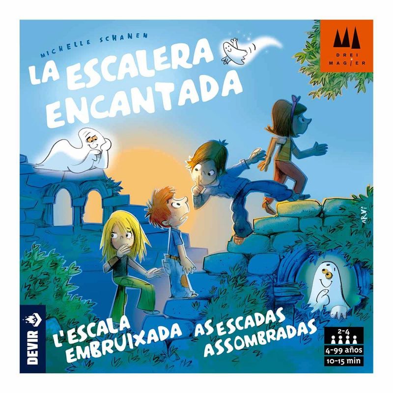 DEVIR - La Escalera Encantada Juego de Mesa Devir