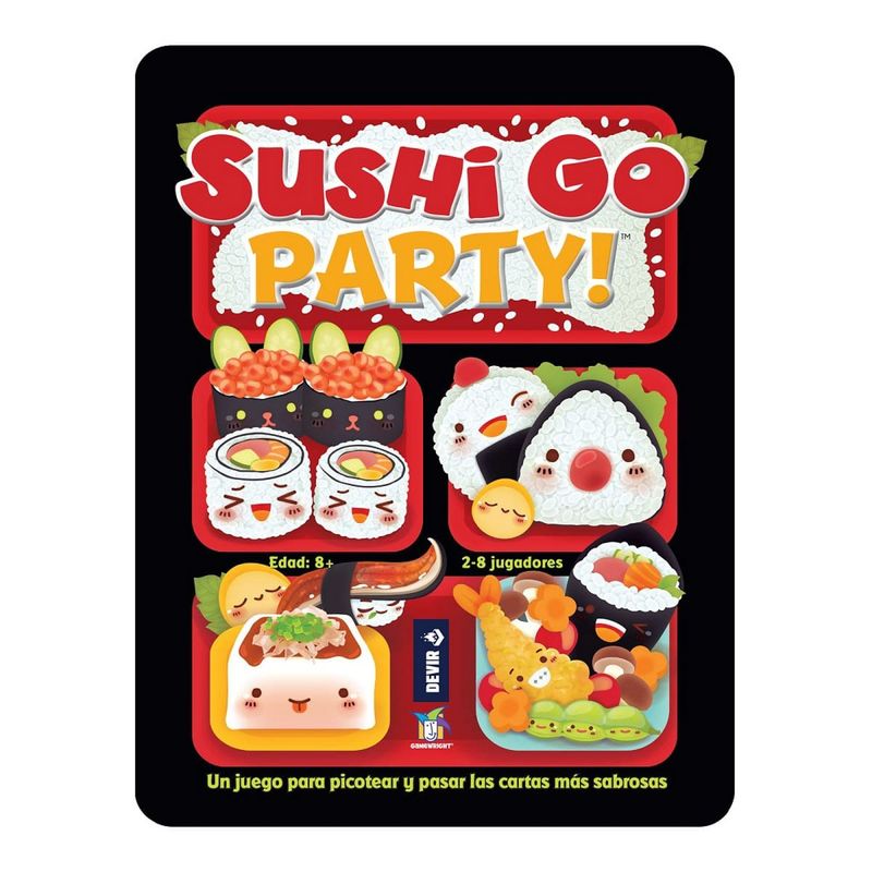 DEVIR - Sushi Go Party! Juego de Mesa Devir
