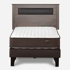 ROSEN - Cama Europea Ergo T New 1 Plaza R Ferrara + Respaldo