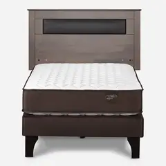 ROSEN - Cama Europea Ergo T 1.5 Plazas + Respaldo