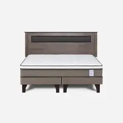 ROSEN - Cama Europea New Style 6 King + Respaldo