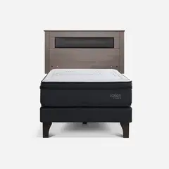 ROSEN - Cama Europea Tempo 1.5 Plaza Ferrara G + Respaldo