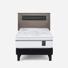 ROSEN - Cama Europea Art 4 1.5 Plazas + Respaldo