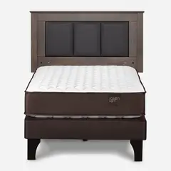 ROSEN - Cama Europea Ergo T 1 Plaza + Respaldo