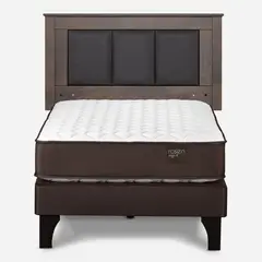 ROSEN - Cama Europea Ergo T 1.5 Plazas + Respaldo