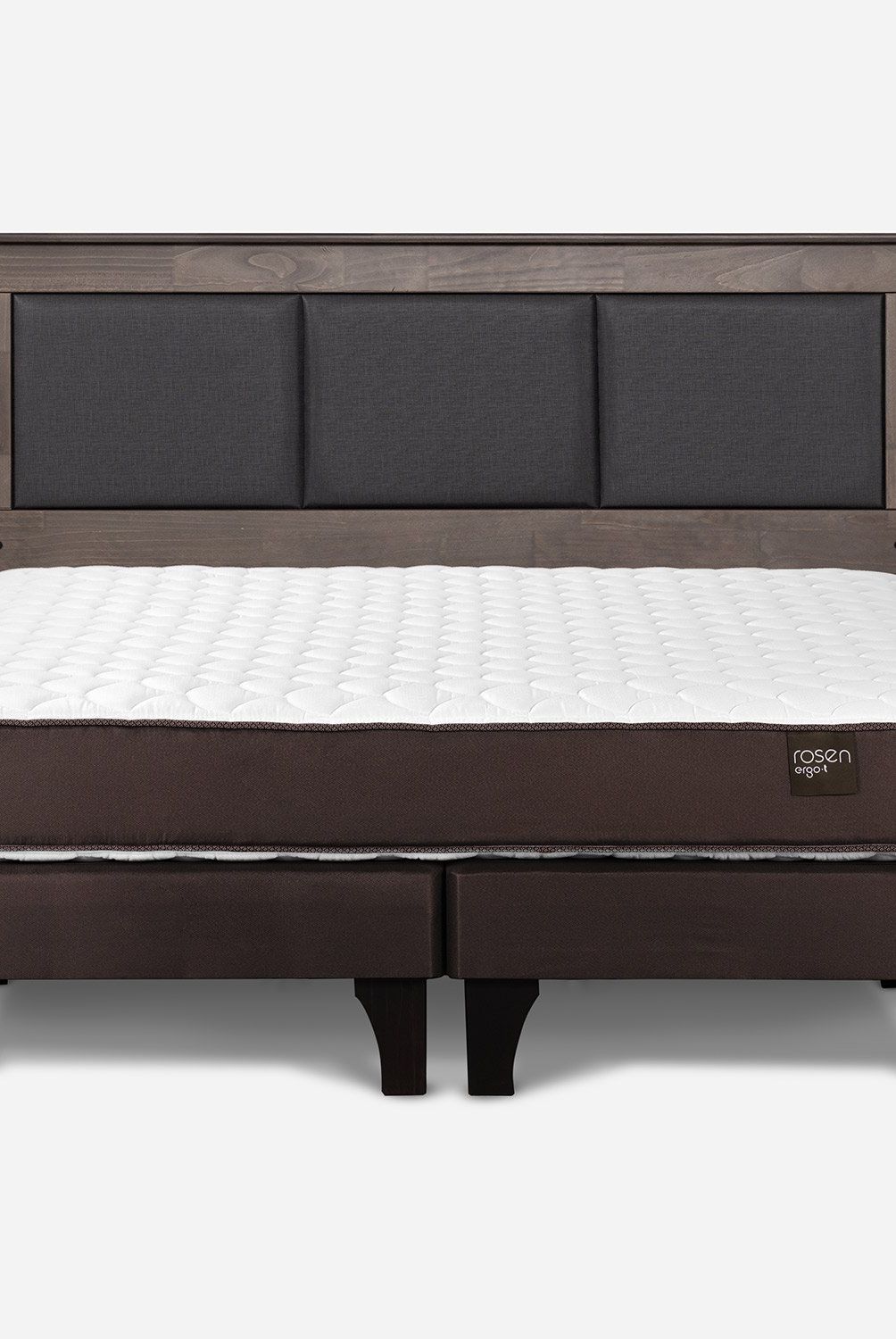 ROSEN - Cama Europea Ergo T King + Respaldo Rosen
