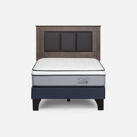 Cama Europea Indie 1.5 Plazas + Respaldo