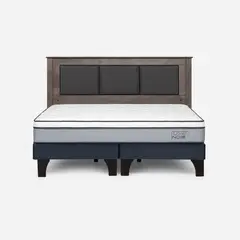 ROSEN - Cama Europea Indie King + Respaldo