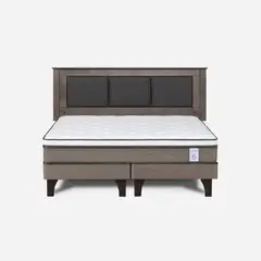 ROSEN - Cama Europea New Style 6 King + Respaldo