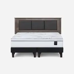 ROSEN - Cama Europea Art 4 King + Respaldo