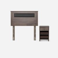 Set Muebles Ferrara 1.5 Plazas