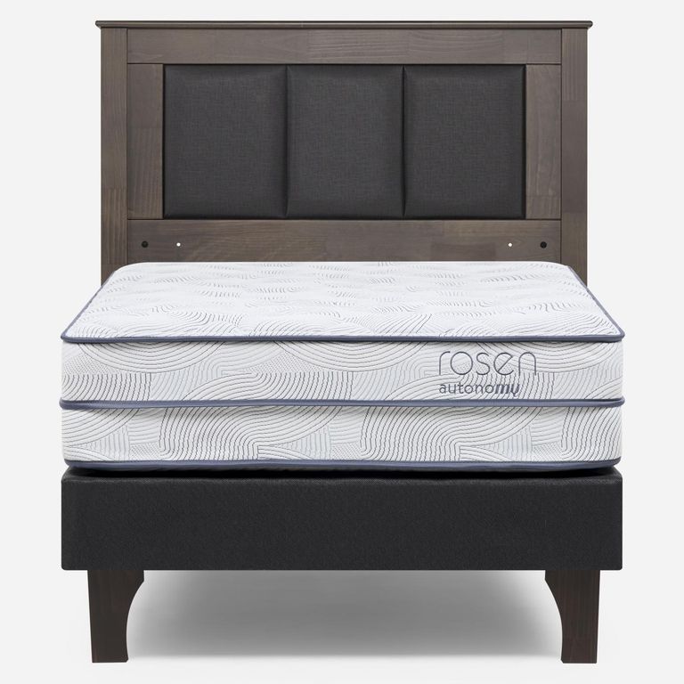 Cama Europea Autonomy Sky 1.5 Plazas x 2.00mt + Respaldo
