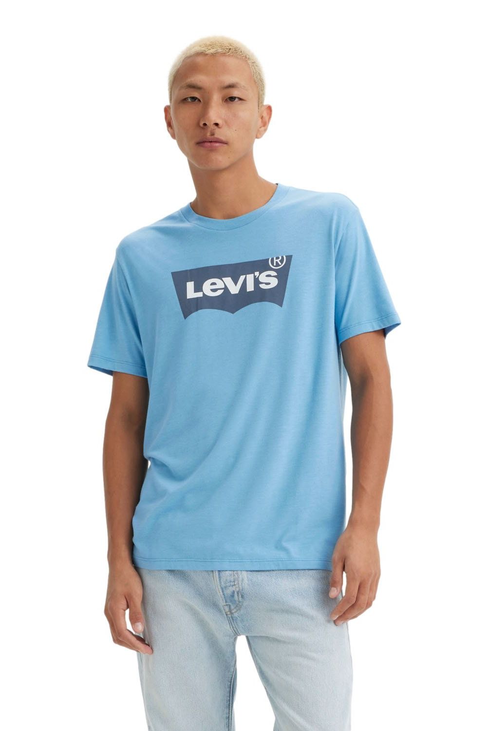 LEVIS - Polera Manga Corta Cuello Redondo Algodón Hombre Levis