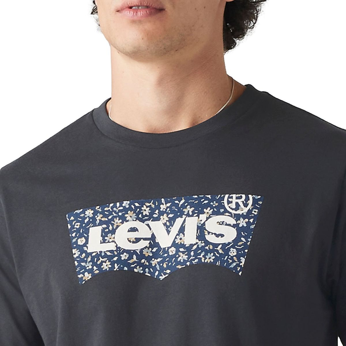 LEVIS - Polera Manga Corta Cuello Redondo Algodón Hombre Levis