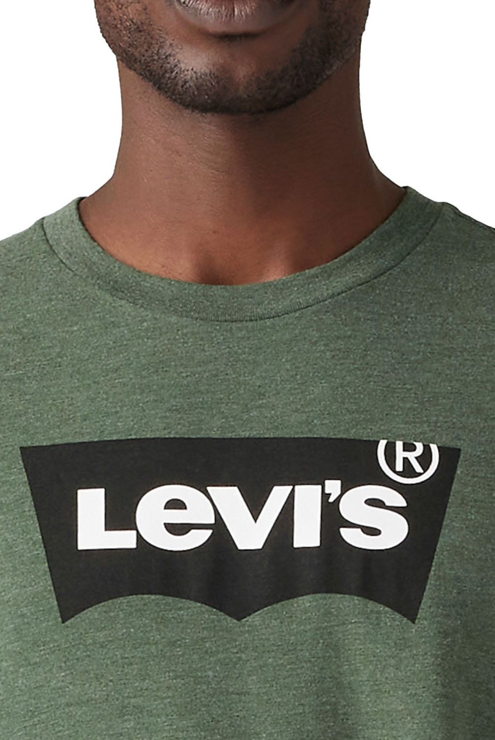 LEVIS - Polera Manga Corta Cuello Redondo Algodón Hombre Levis