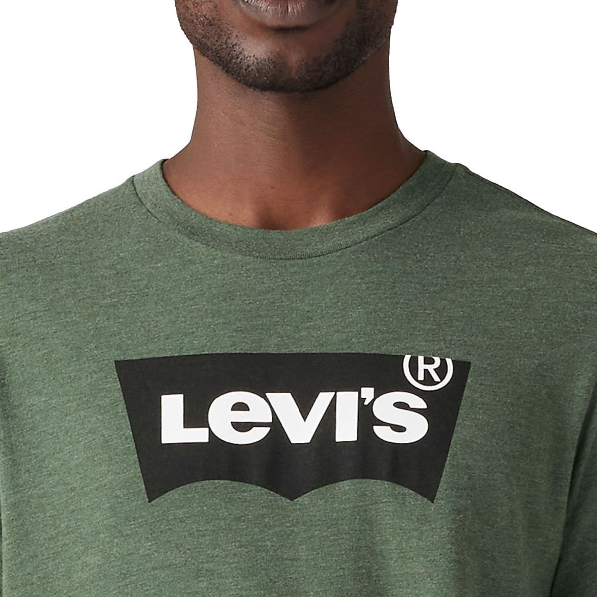 LEVIS - Polera Manga Corta Cuello Redondo Algodón Hombre Levis