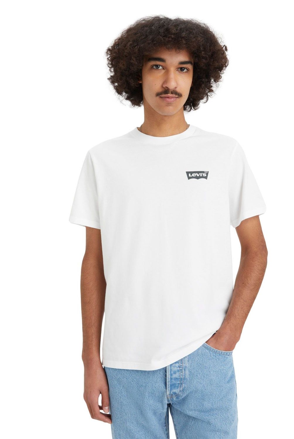 LEVIS - Polera Manga Corta Cuello Redondo Algodón Hombre Levis
