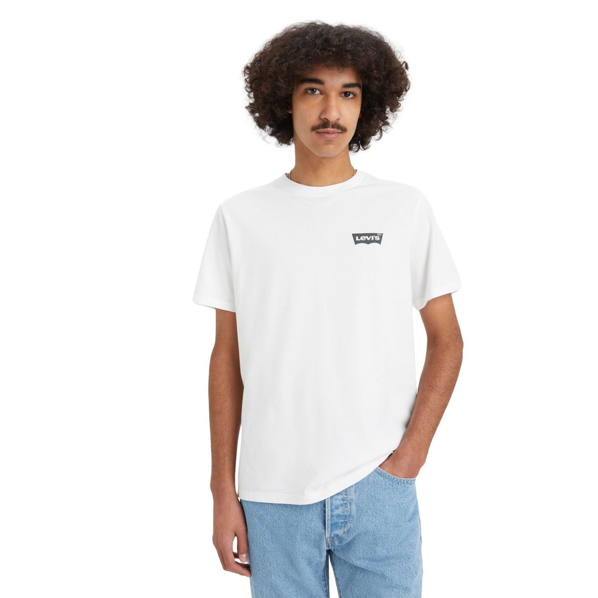 LEVIS - Polera Manga Corta Cuello Redondo Algodón Hombre Levis