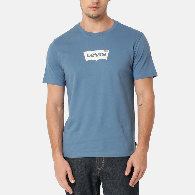 LEVIS - Polera Manga Corta Cuello Redondo Algodón Hombre Levis