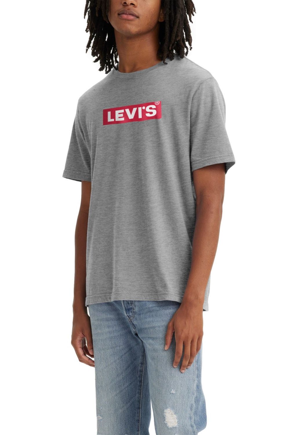 LEVIS - Polera Manga Corta Cuello Redondo Algodón Oversize Fit Hombre Levis