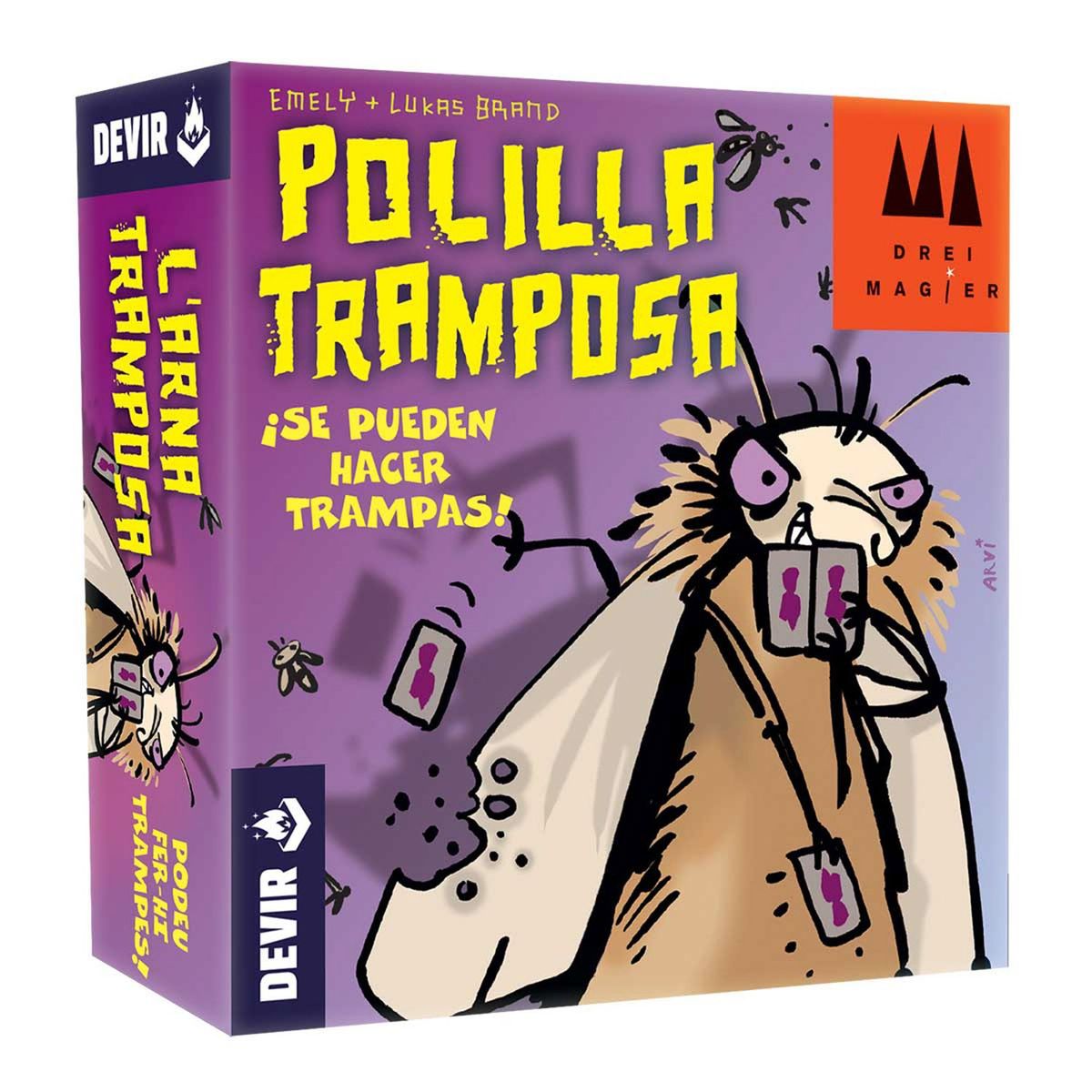 DEVIR - Juego de Mesa La Polilla Tramposa