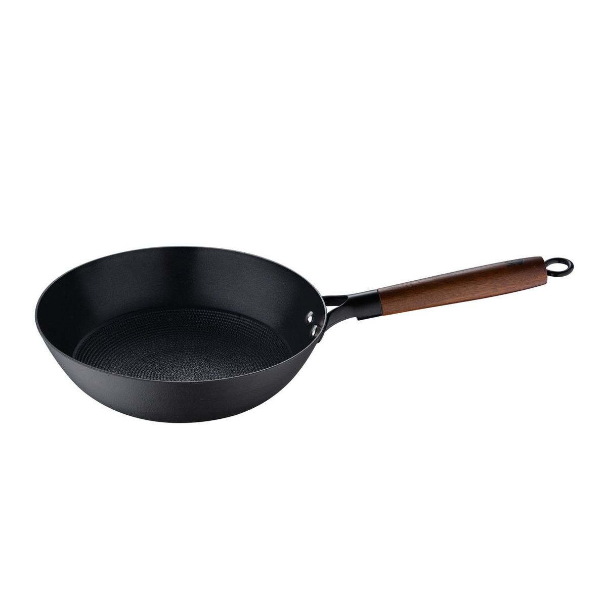 BERGNER - Wok 24 Cm Hierro Prensado Odin Masterpro