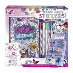 FASHION ANGELS - Set Muchísimos Stickers Con Conjunto De Diseños