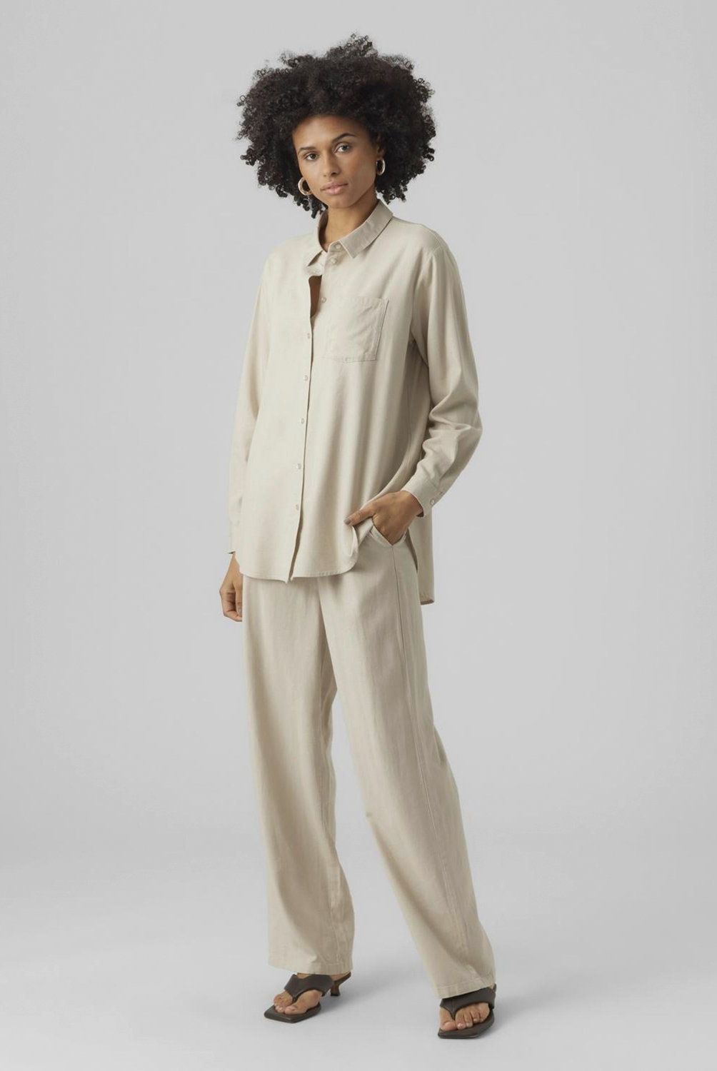 VERO MODA - Blusa Manga Larga Mujer Vero Moda