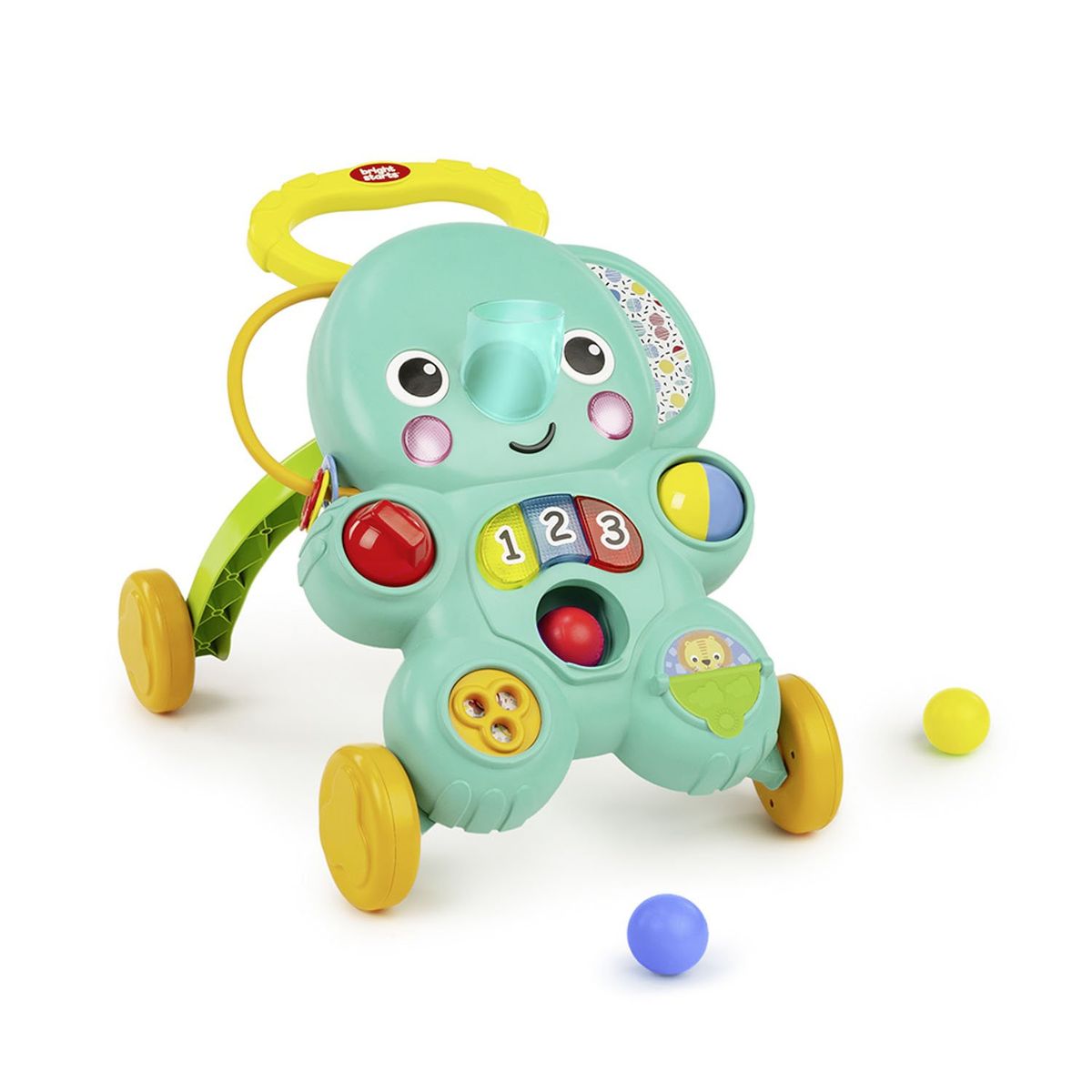 BRIGHT STARTS - Caminador Stroll N Roll 2-In-1 Ball Play Bright Starts
