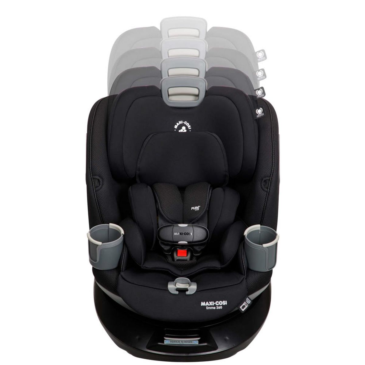 MAXI COSI - Silla Auto Convertible Emme 360 Midnight Black Maxi Cosi