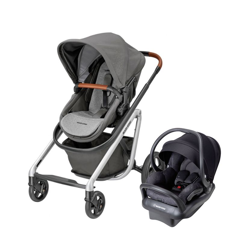 MAXI COSI - Coche Travel System Lila Nomad Grey Mico Max Maxi Cosi