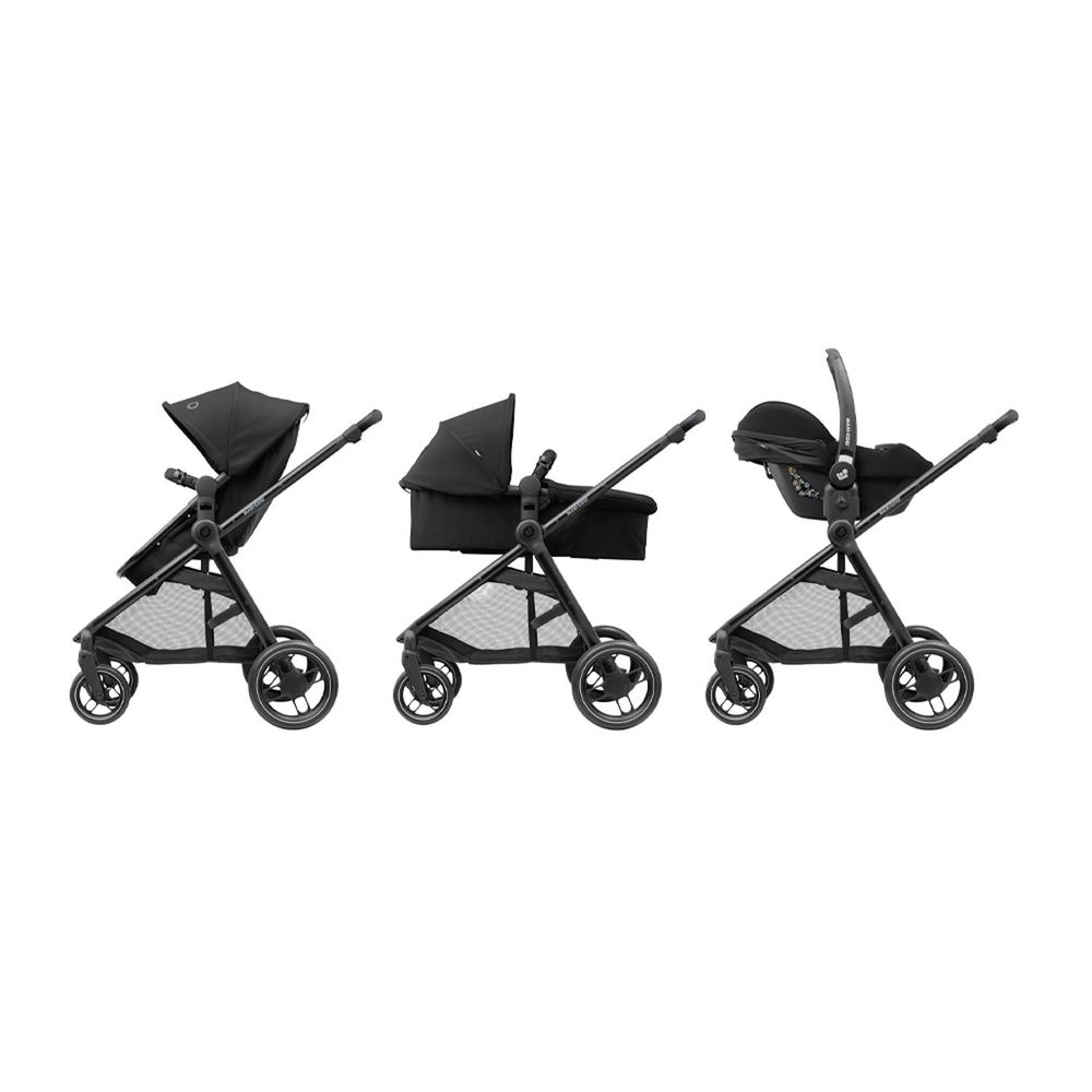 Maxi-Cosi Zelia 3 Travel System Negro con Base, foto 8