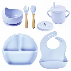 KIDSCOOL - Set De Alimentacion Silicona Cel 6